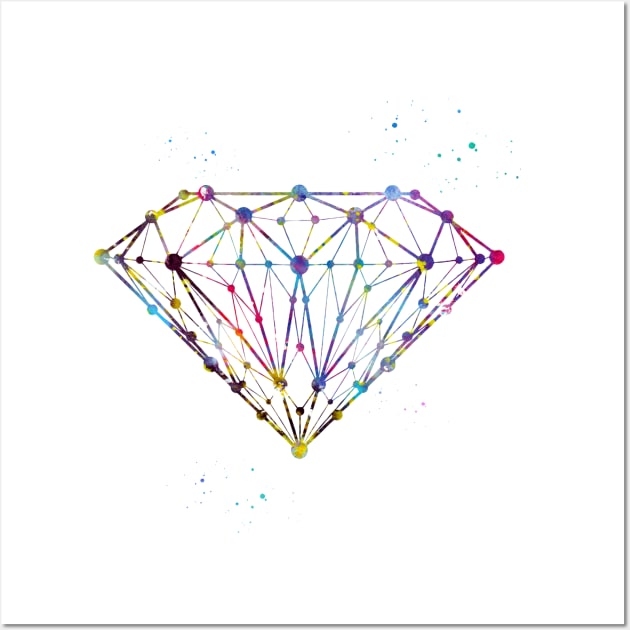 Diamond form Wall Art by erzebeth